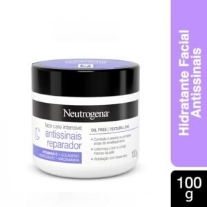 🏷️ Neutrogena Hidratante Facial Antissinais Reparado Face Care Intensive, 100g