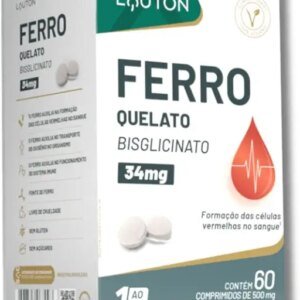 Ferro Quelato 34mg (Clinical Series) 60 Cps – Lauton